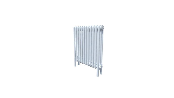 Bircham - White Column Radiator H600mm x W566mm 3 Column