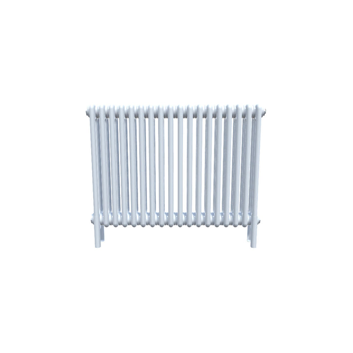 Bircham - White Column Radiator H600mm x W836mm 3 Column - Feet Included
