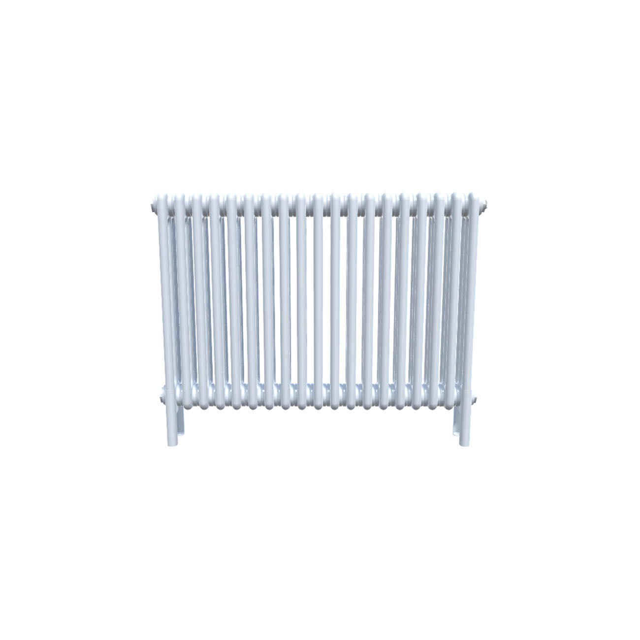 Bircham - White Column Radiator H600mm x W881mm 3 Column - Feet Included