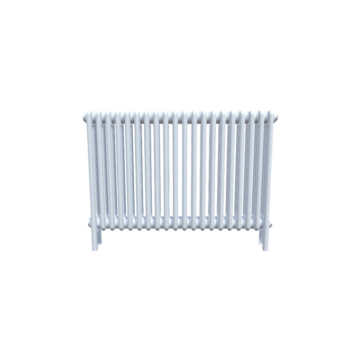 Bircham - White Column Radiator H600mm x W926mm 3 Column - Feet Included