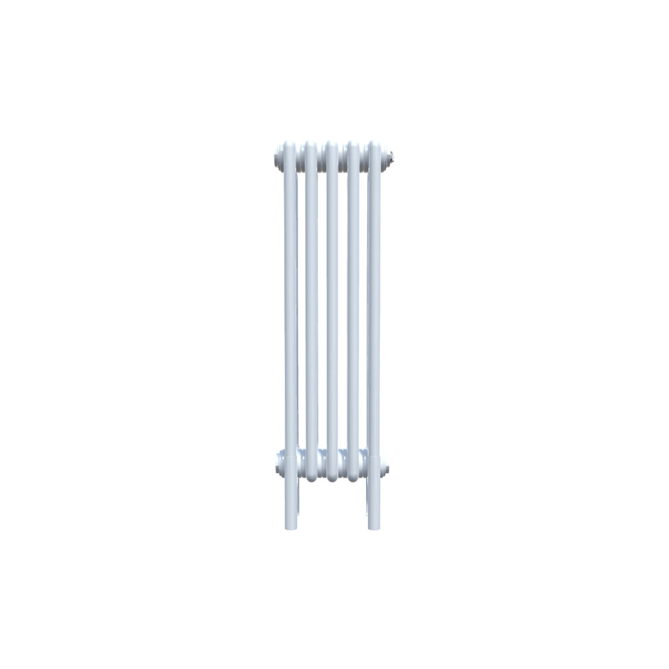 Bircham - White Column Radiator H750mm x W251mm 3 Column - Feet Included