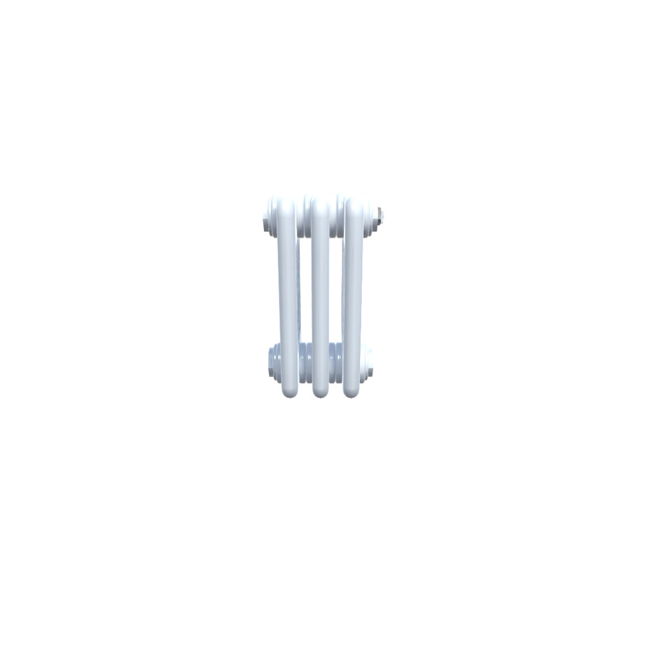 Bircham - White Column Radiator H300mm x W161mm 4 Column - Feet Included