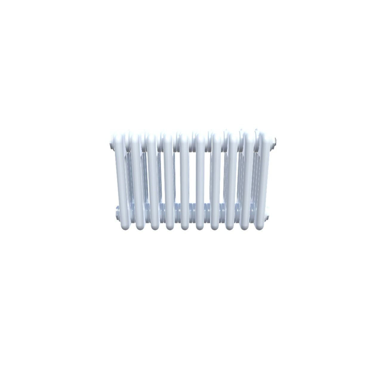Bircham - White Column Radiator H300mm x W476mm 4 Column - Feet Included