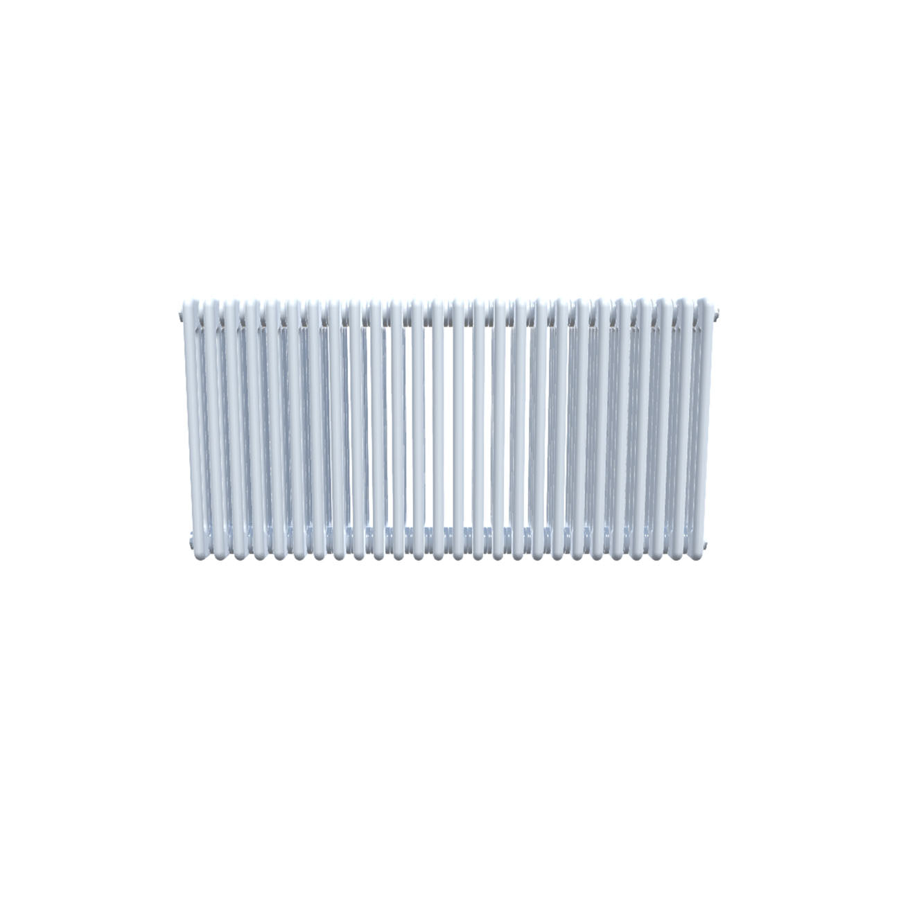 Bircham - White Column Radiator H600mm x W1196mm 4 Column - Feet Included
