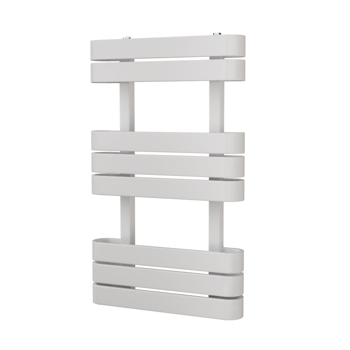 Alderley - White Wrap Around Towel Radiator - H850mm x W500mm