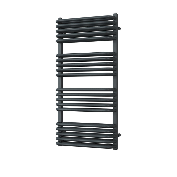 Crossmoor - Anthracite Towel Radiator - H1000mm x W500mm