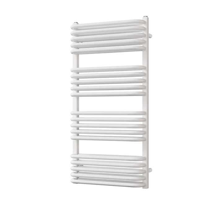 Crossmoor - White Towel Radiator - H1000mm x W500mm