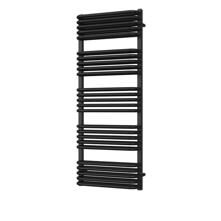 Crossmoor - Black Towel Radiator - H1269mm x W500mm