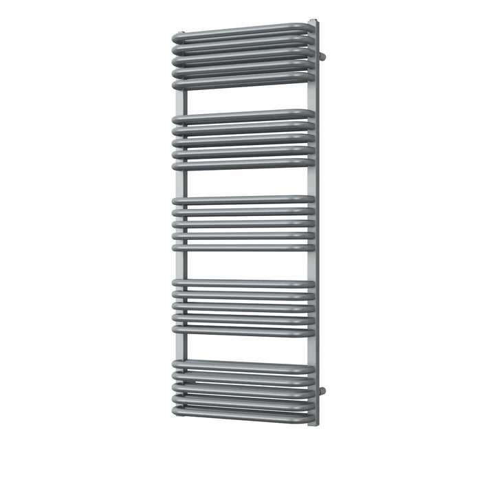 Crossmoor - Silver Towel Radiator - H1269mm x W500mm