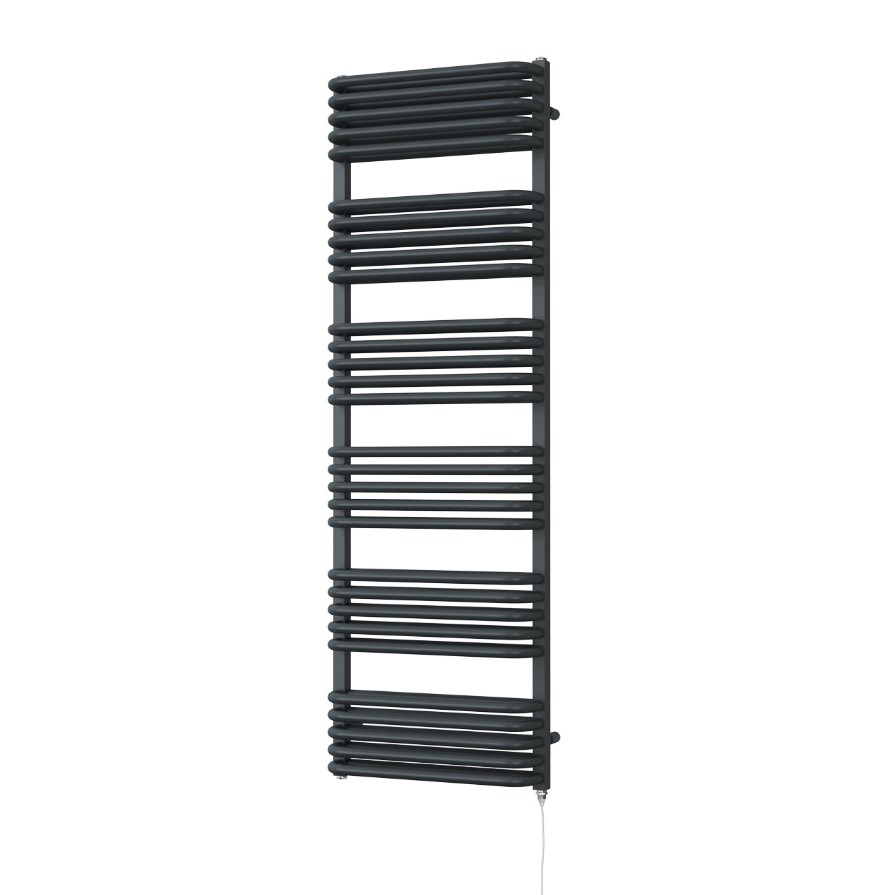 Crossmoor - Anthracite Electric Towel Rail H1533mm x W500mm 1200w Standard