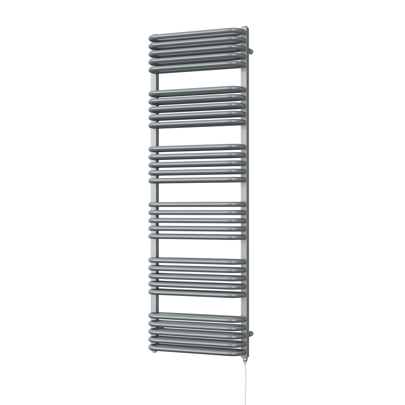 Crossmoor - Silver Electric Towel Rail H1533mm x W500mm 1200w Standard
