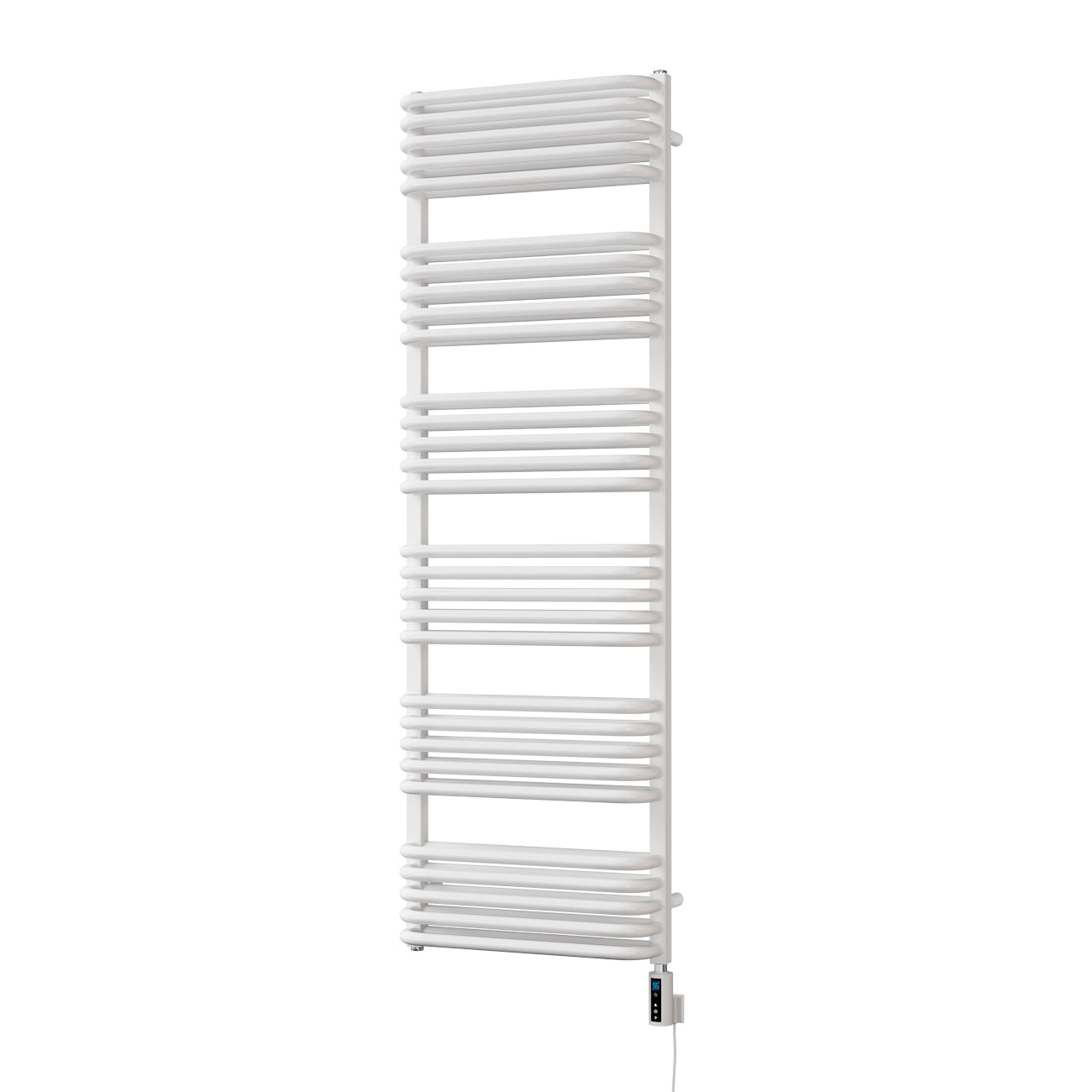 Crossmoor - White Electric Towel Rail H1533mm x W500mm 1200w Thermostatic WIFI