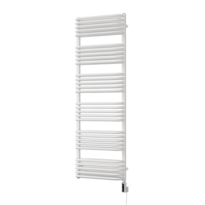 Crossmoor - White Electric Towel Rail H1533mm x W500mm 1200w Thermostatic WIFI