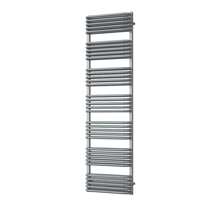 Crossmoor - Silver Towel Radiator - H1800mm x W500mm