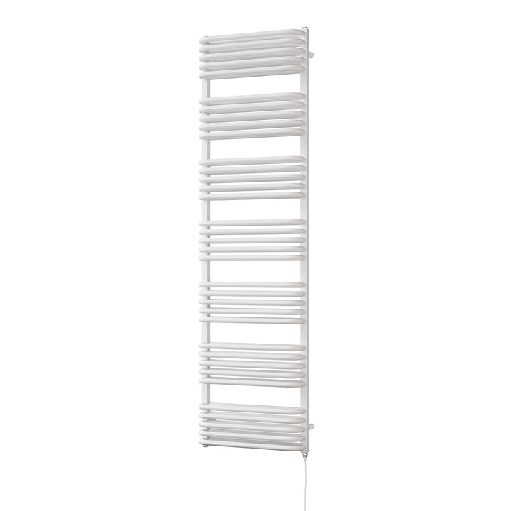 Crossmoor - White Electric Towel Rail H1800mm x W500mm 1200w Standard