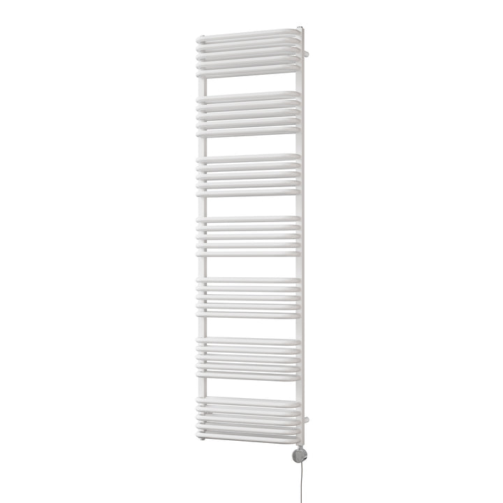 Crossmoor - White Electric Towel Rail H1800mm x W500mm 1200w Thermostatic