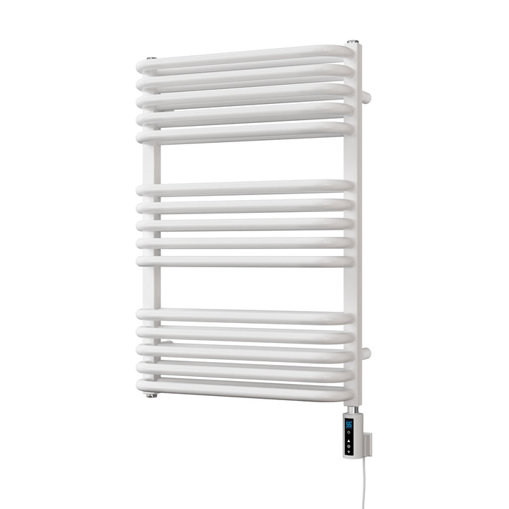 Crossmoor - White Electric Towel Rail H736mm x W500mm 600w Thermostatic WIFI