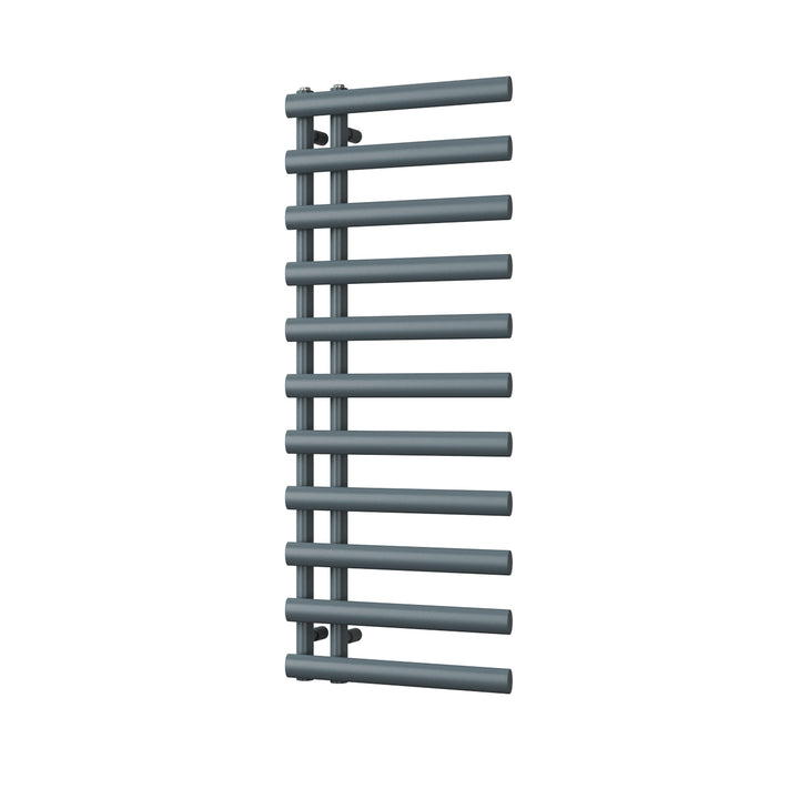 Elyan - Anthracite Towel Radiator - H1238mm x W500mm