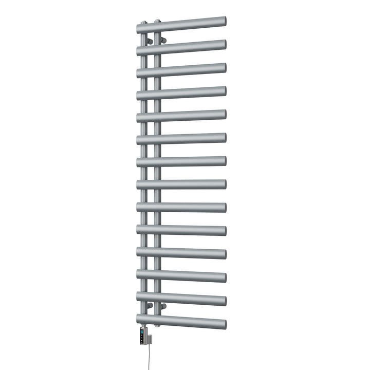 Elyan - Silver Electric Towel Rail H1592mm x W500mm 600w Thermostatic WIFI