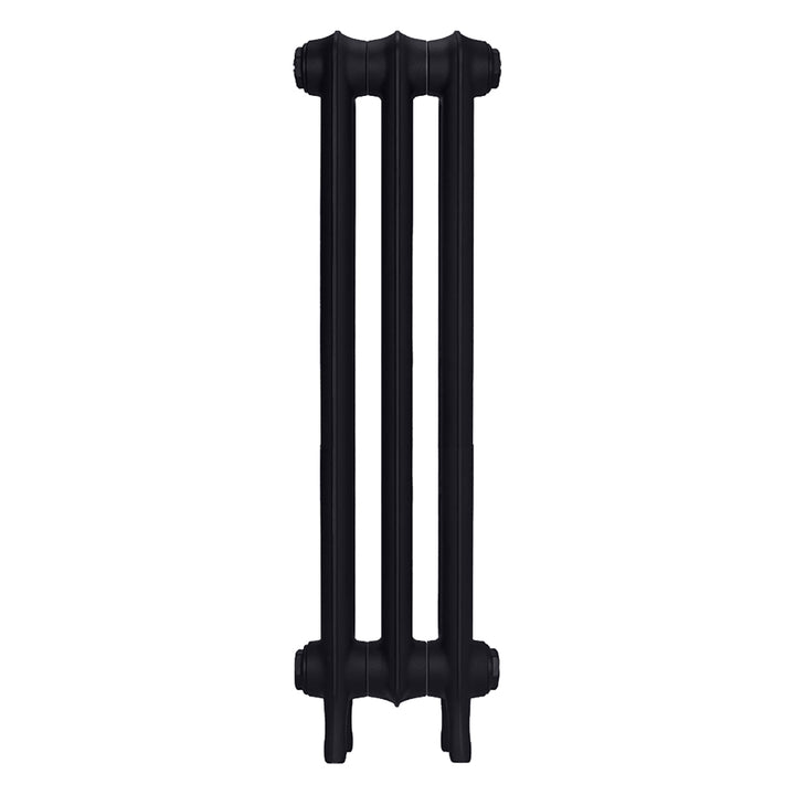Emmeline I - Astral Grey Dark Cast Iron Column Radiator H807mm x W230mm 1 Column - Wall Hung
