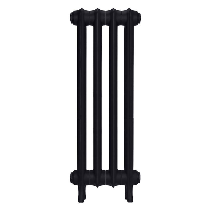 Emmeline I - Astral Grey Dark Cast Iron Column Radiator H807mm x W296mm 1 Column - Wall Hung