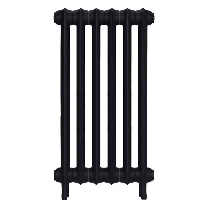 Emmeline II - Astral Grey Dark Cast Iron Column Radiator H813mm x W429mm 2 Column - Wall Hung