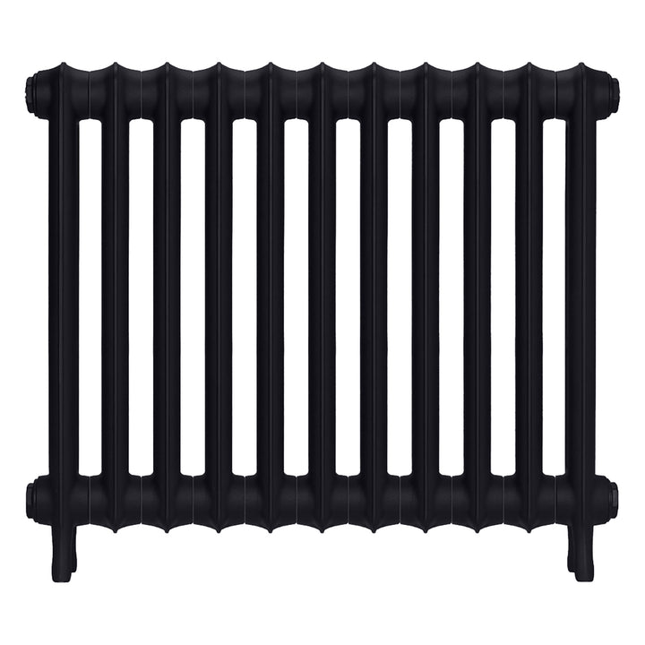 Emmeline III - Astral Grey Dark Cast Iron Column Radiator H616mm x W762mm 3 Column - Wall Hung