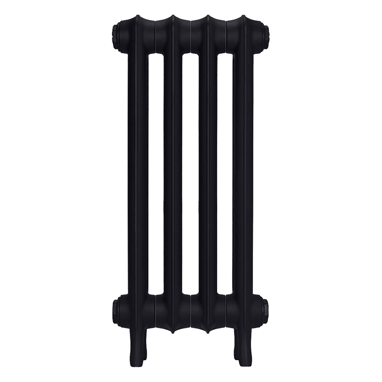 Emmeline III - Astral Grey Dark Cast Iron Column Radiator H616mm x W296mm 3 Column - Wall Hung