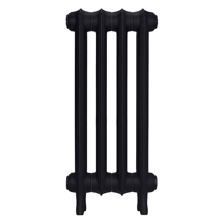 Emmeline III - Astral Grey Dark Cast Iron Column Radiator H616mm x W296mm 3 Column - Wall Hung