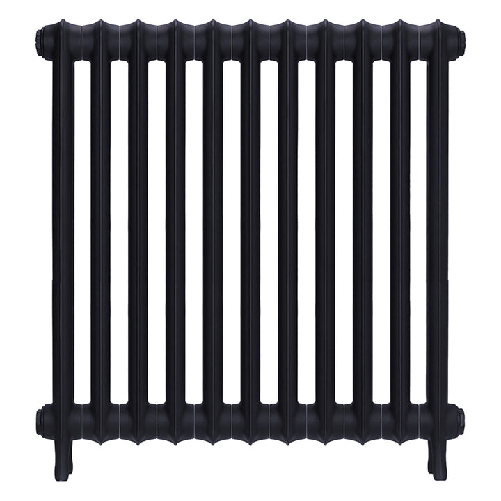Emmeline I - Astral Grey Mid Cast Iron Column Radiator H807mm x W762mm 1 Column - Wall Hung