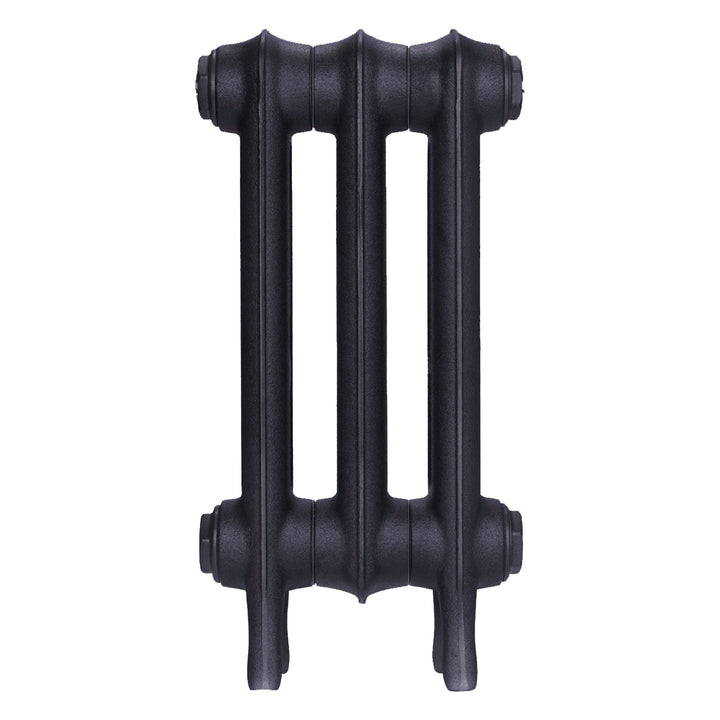 Emmeline I - Astral Grey Mid Cast Iron Column Radiator H407mm x W230mm 1 Column - Wall Hung