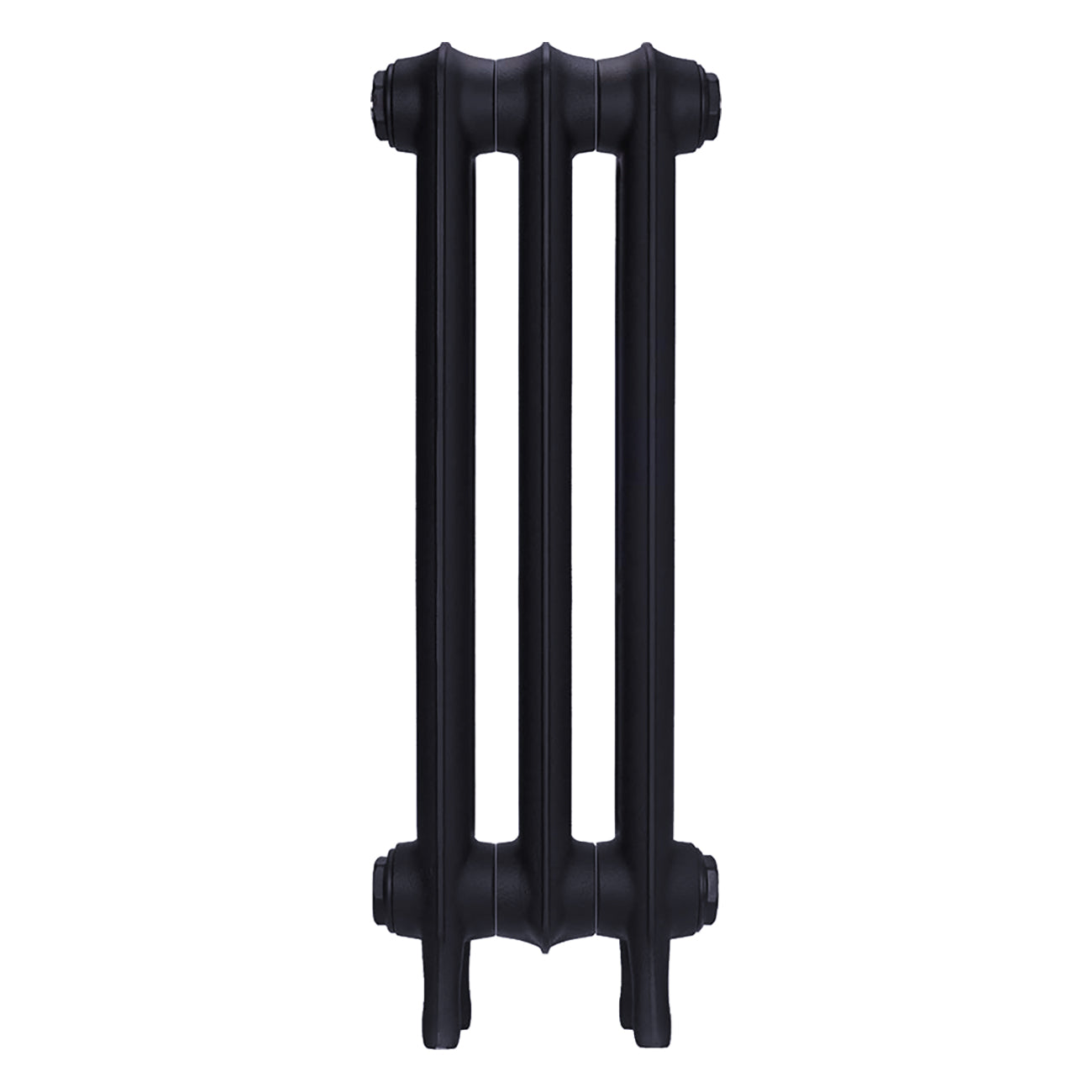 Emmeline I - Astral Grey Mid Cast Iron Column Radiator H607mm x W230mm 1 Column - Wall Hung