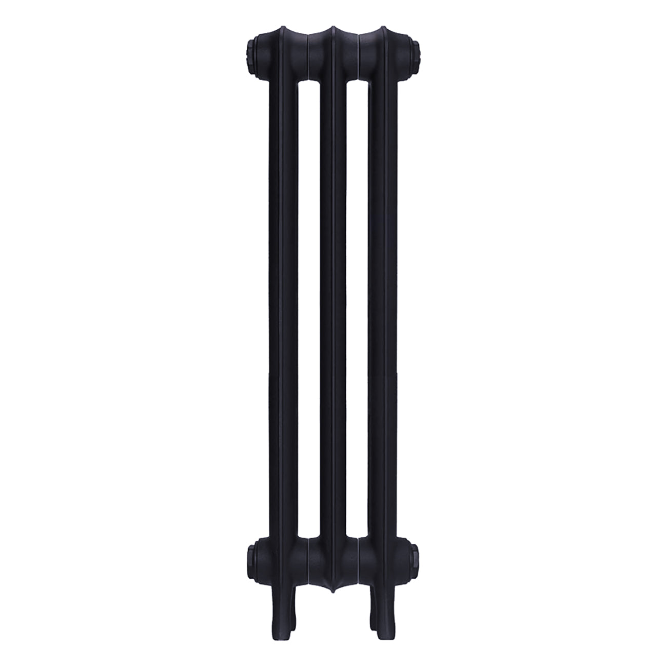 Emmeline I - Astral Grey Mid Cast Iron Column Radiator H807mm x W230mm 1 Column - Wall Hung