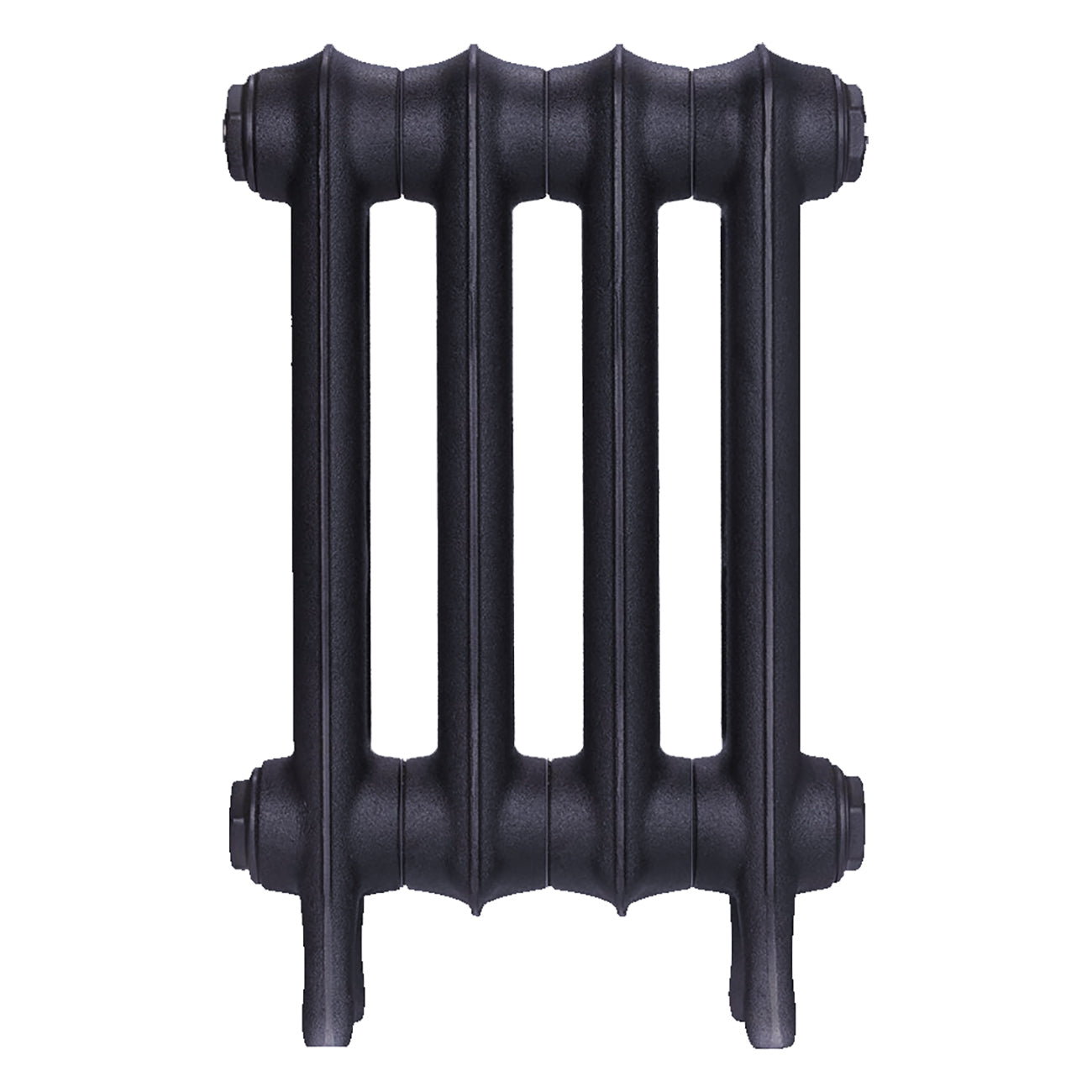 Emmeline I - Astral Grey Mid Cast Iron Column Radiator H407mm x W296mm 1 Column - Wall Hung
