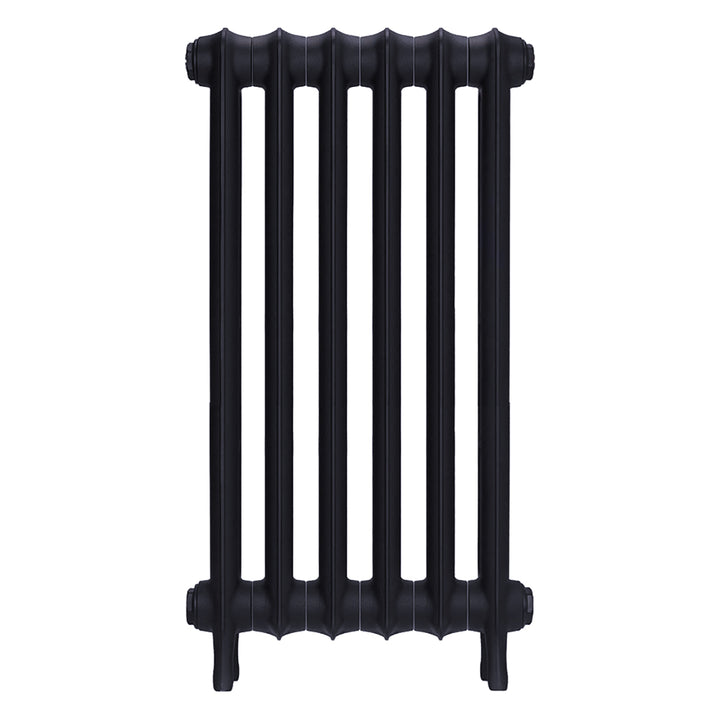 Emmeline I - Astral Grey Mid Cast Iron Column Radiator H807mm x W429mm 1 Column - Wall Hung