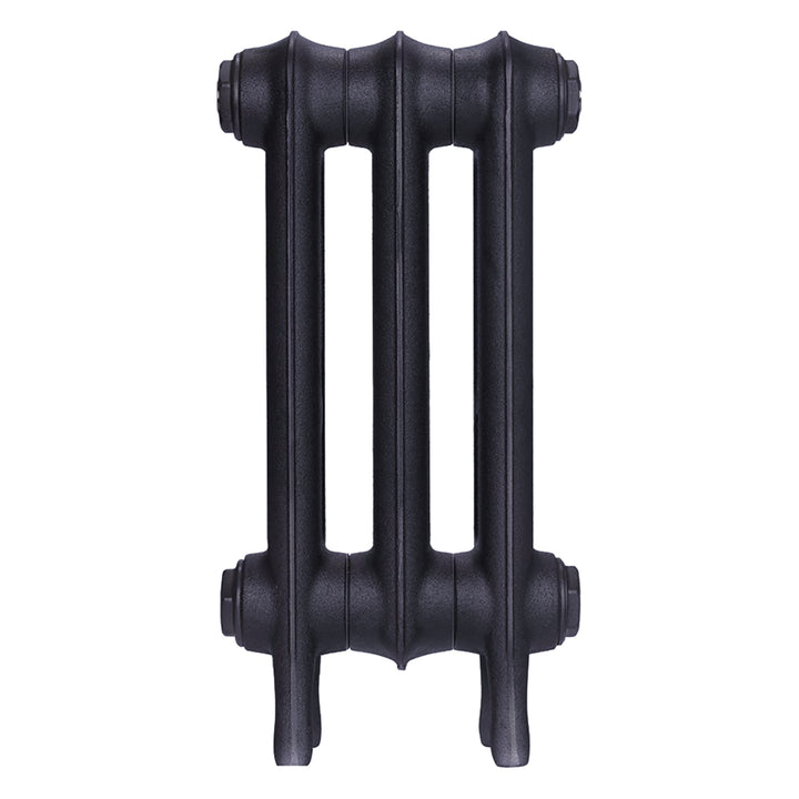 Emmeline II - Astral Grey Mid Cast Iron Column Radiator H413mm x W230mm 2 Column - Wall Hung