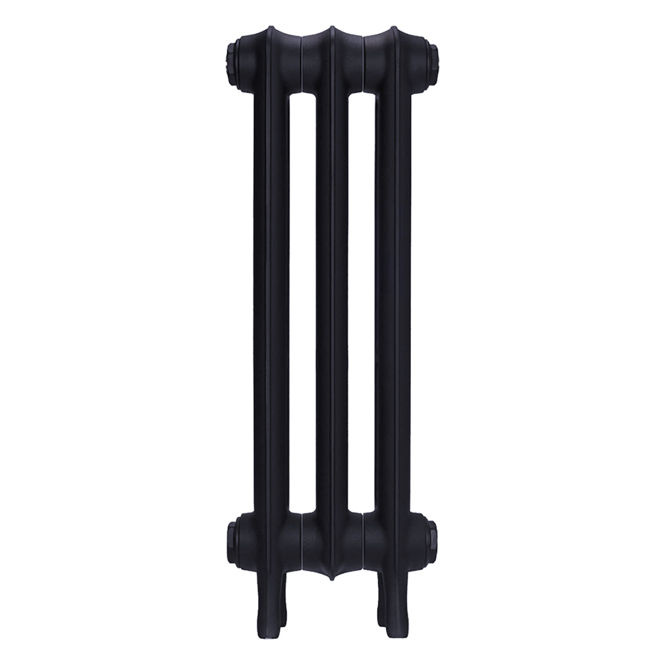 Emmeline II - Astral Grey Mid Cast Iron Column Radiator H613mm x W230mm 2 Column - Wall Hung