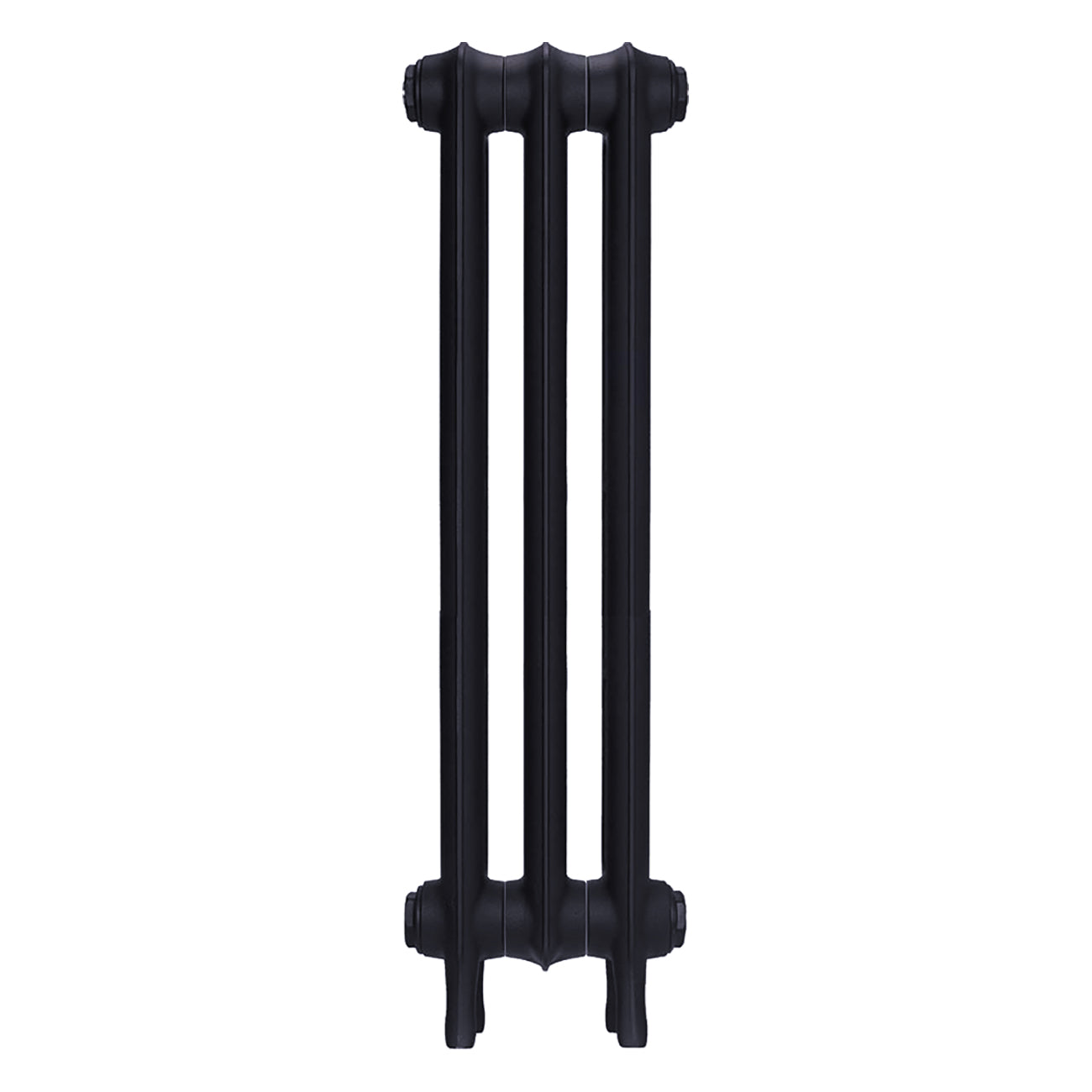 Emmeline II - Astral Grey Mid Cast Iron Column Radiator H813mm x W230mm 2 Column - Wall Hung
