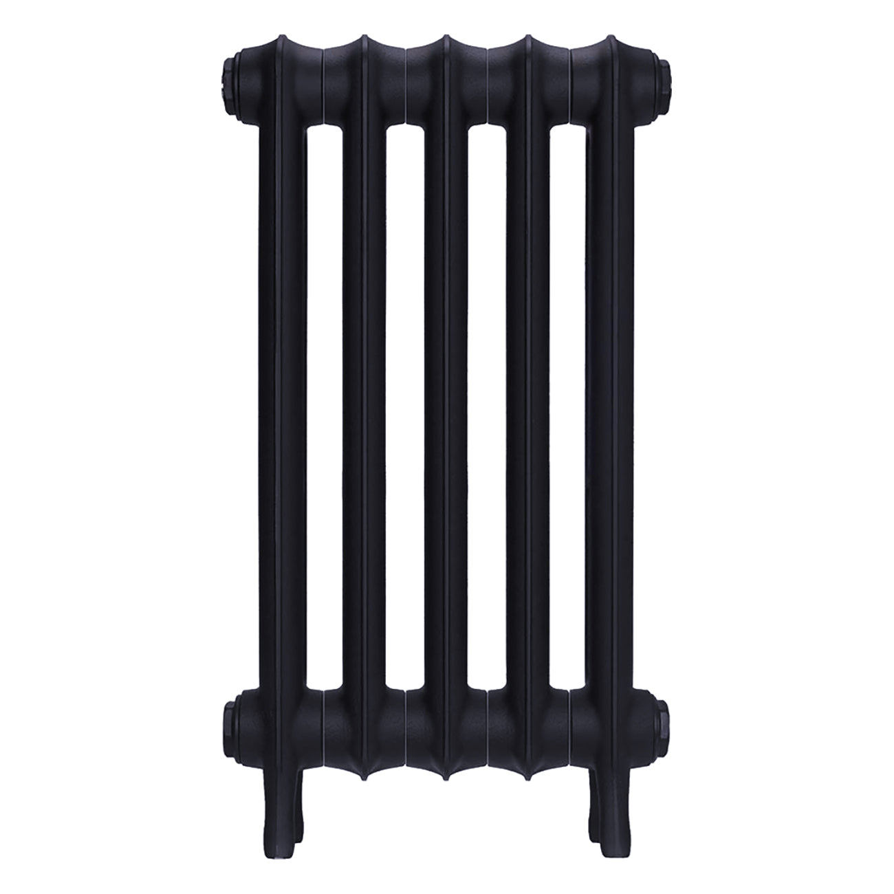 Emmeline II - Astral Grey Mid Cast Iron Column Radiator H613mm x W363mm 2 Column - Wall Hung
