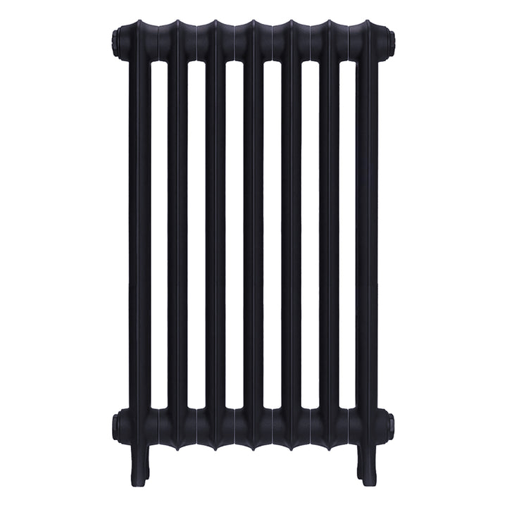 Emmeline II - Astral Grey Mid Cast Iron Column Radiator H813mm x W496mm 2 Column - Wall Hung
