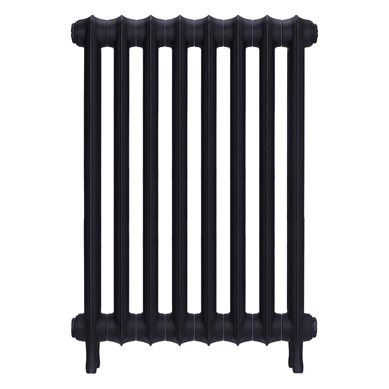 Emmeline II - Astral Grey Mid Cast Iron Column Radiator H813mm x W562mm 2 Column - Wall Hung