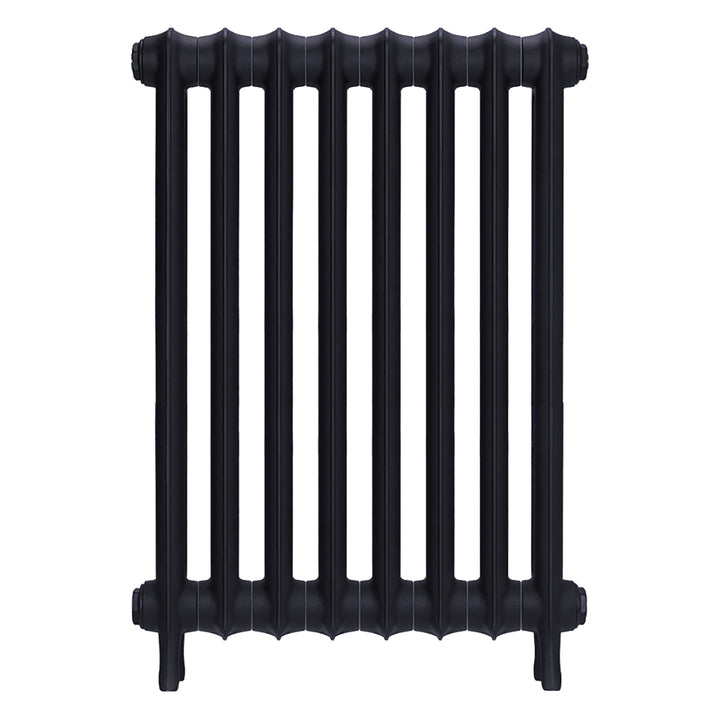 Emmeline II - Astral Grey Mid Cast Iron Column Radiator H813mm x W562mm 2 Column - Wall Hung