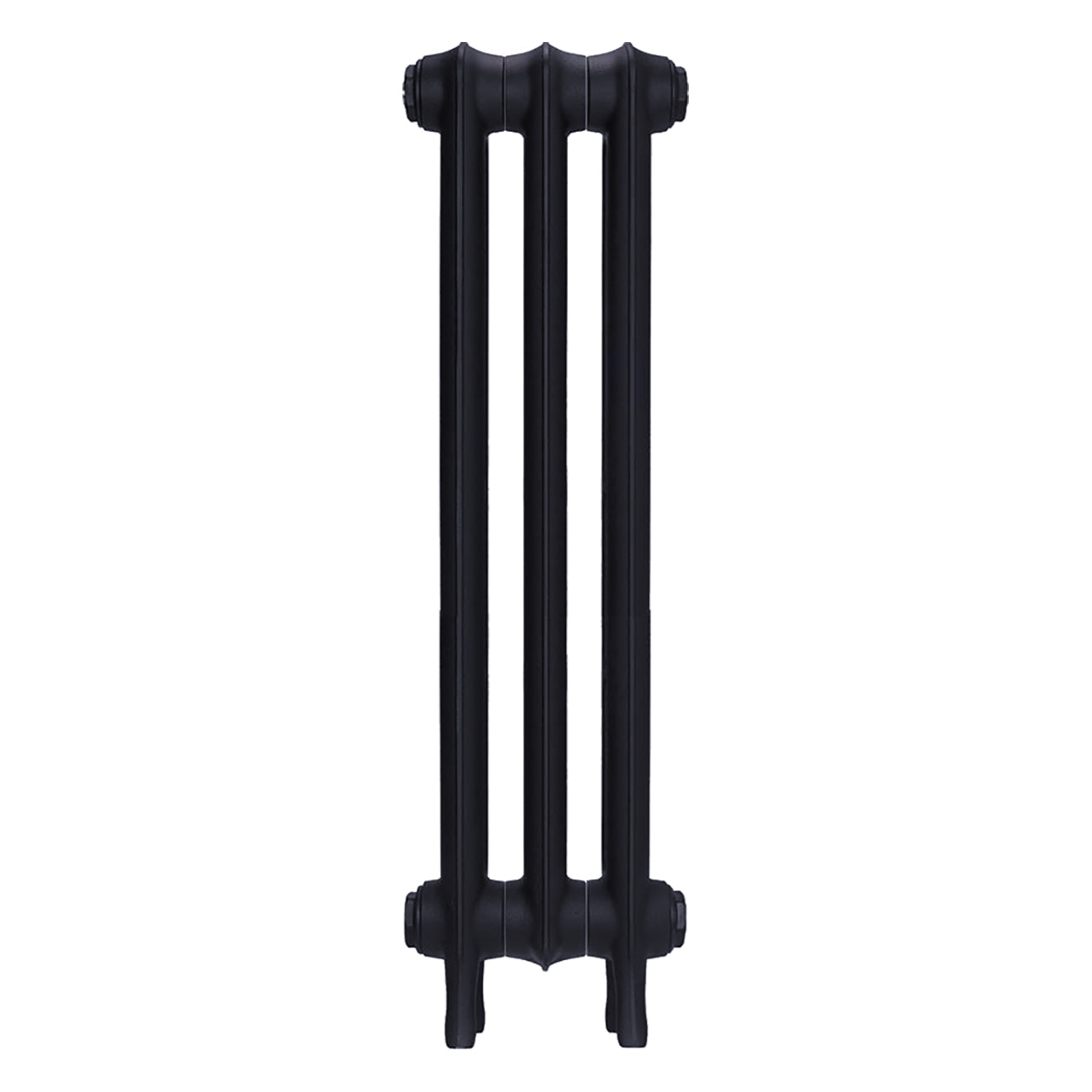 Emmeline III - Astral Grey Mid Cast Iron Column Radiator H816mm x W230mm 3 Column - Wall Hung