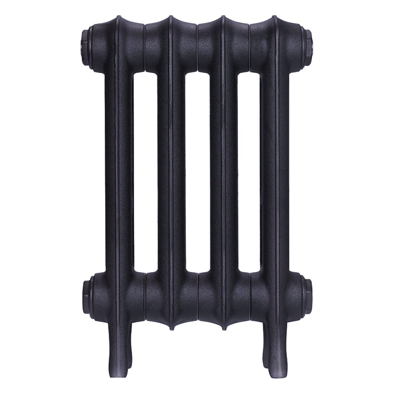 Emmeline III - Astral Grey Mid Cast Iron Column Radiator H416mm x W296mm 3 Column - Wall Hung