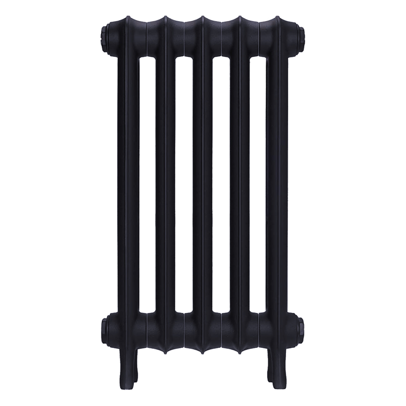 Emmeline III - Astral Grey Mid Cast Iron Column Radiator H616mm x W363mm 3 Column - Wall Hung