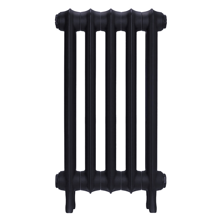 Emmeline III - Astral Grey Mid Cast Iron Column Radiator H616mm x W363mm 3 Column - Wall Hung