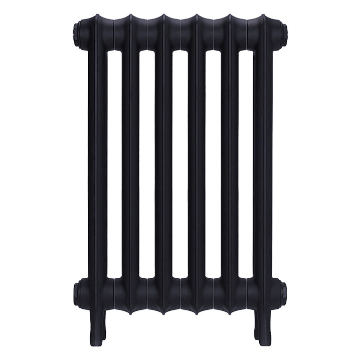 Emmeline III - Astral Grey Mid Cast Iron Column Radiator H616mm x W429mm 3 Column - Wall Hung