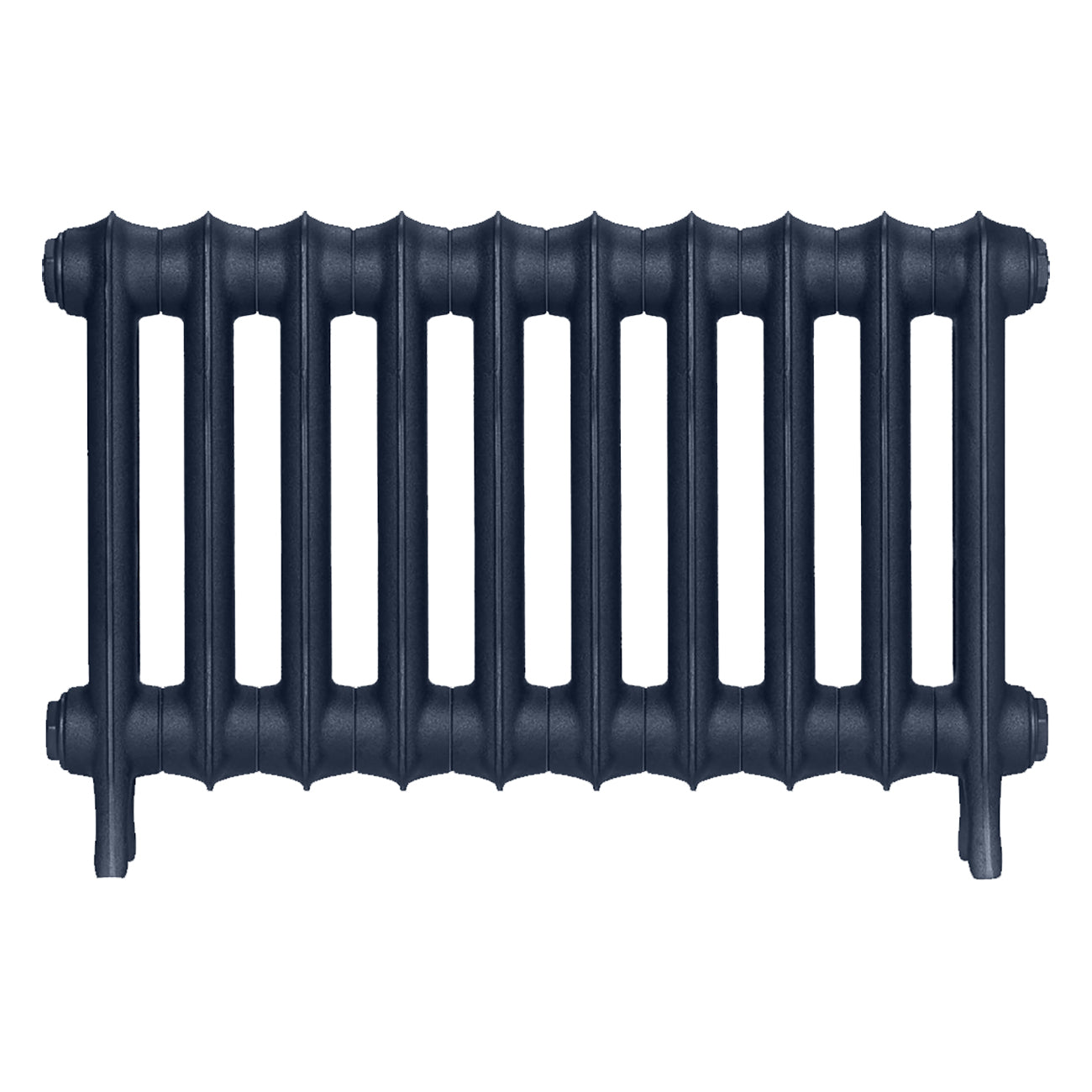 Emmeline I - Anthracite Cast Iron Column Radiator H407mm x W695mm 1 Column - Wall Hung