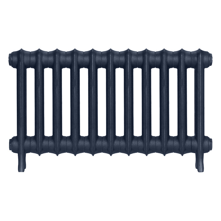 Emmeline I - Anthracite Cast Iron Column Radiator H407mm x W762mm 1 Column - Wall Hung