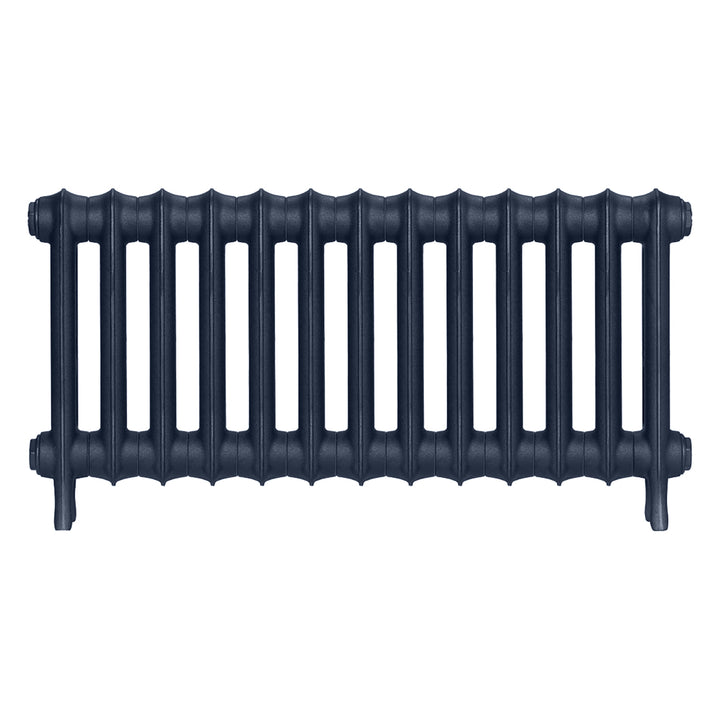 Emmeline I - Anthracite Cast Iron Column Radiator H407mm x W895mm 1 Column - Wall Hung